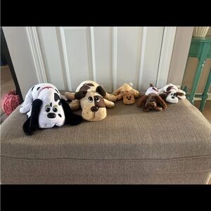 Set of Plush Dog Toys